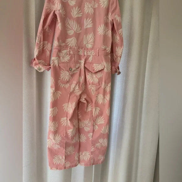 Cinq à Sept Jubilee Jumpsuit in Sakura Pink Size Small - Picture 9 of 10